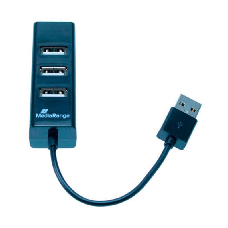 Replicador de Puertos Mediarange USB 2.0 Hub 1.4