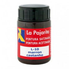 TÃ©mpera La Pajarita 35ml. MarrÃ³n