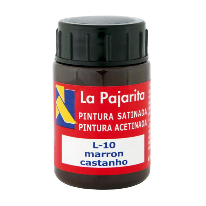 TÃ©mpera La Pajarita 35ml. MarrÃ³n