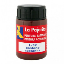 TÃ©mpera La Pajarita 35ml. CastaÃ±o