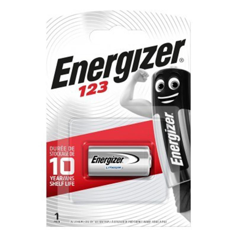 Pilas Energizer Alcalinas 123 /2 ud