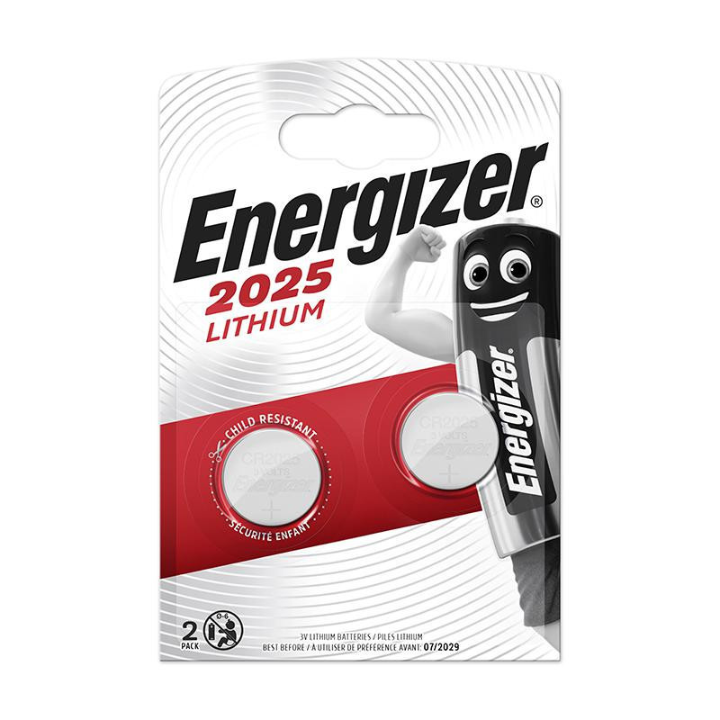 Pilas Energizer BotÃ³n CR2025-3V /2 ud