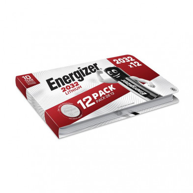 Pilas Energizer BotÃ³n CR2032-3V /12 ud