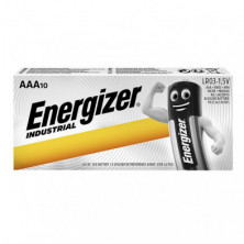 Pilas Energizer Alcalinas Industrial AAA /10 ud