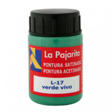 TÃ©mpera La Pajarita 35ml. Verde Vivo