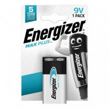 Pilas Energizer Alcalinas Max Plus 9V /1 ud