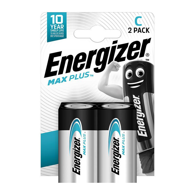 Pilas Energizer Alcalinas Max Plus C /2 ud