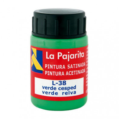 TÃ©mpera La Pajarita 35ml. Verde Cesped