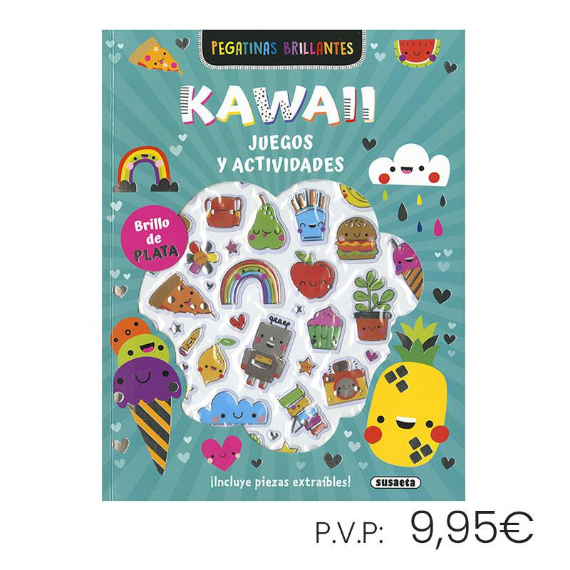 Libro Susaeta Kawaii Pegatinas