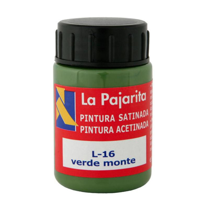 TÃ©mpera La Pajarita 35ml. Verde Monte