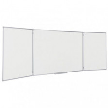 Pizarra Blanca Bi-Office Earth Trio MagnÃ©tica Vitrificada 90 x 60 cm