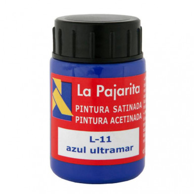 TÃ©mpera La Pajarita 35ml. Azul Ultramar