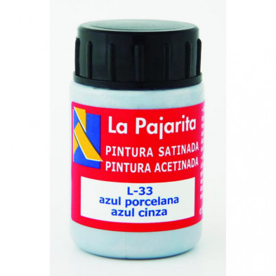 TÃ©mpera La Pajarita 35ml. Azul Porcelana