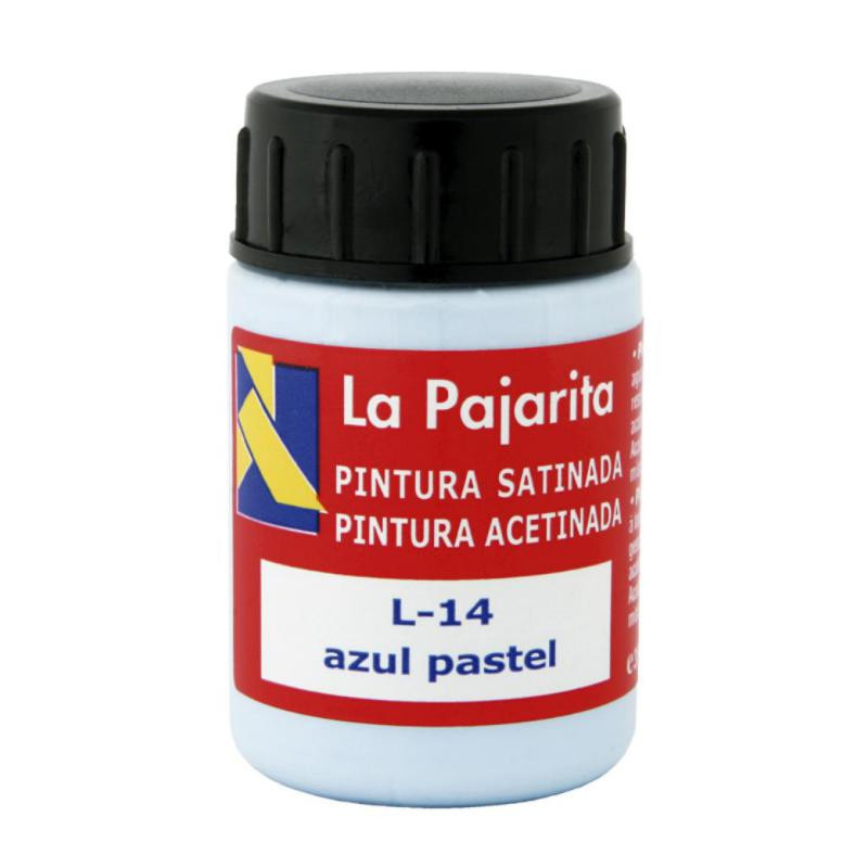 TÃ©mpera La Pajarita 35ml. Azul Pastel