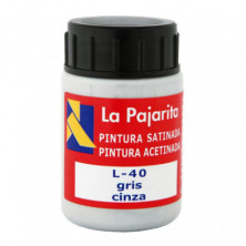 TÃ©mpera La Pajarita 35ml. Gris