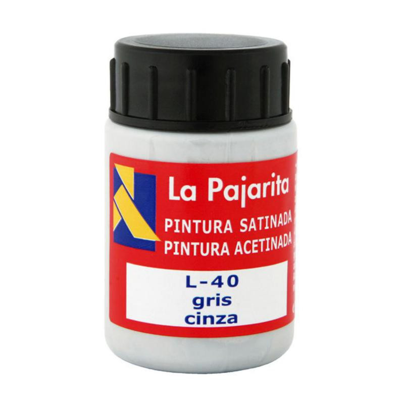 TÃ©mpera La Pajarita 35ml. Gris