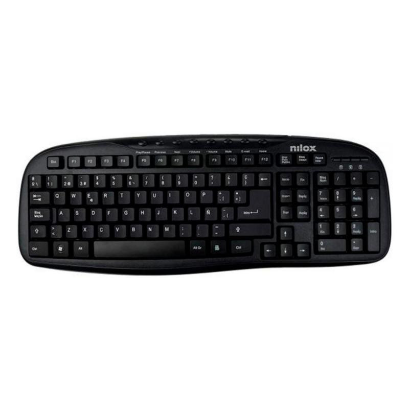 Teclado Nilox USB Multimedia