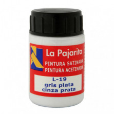 TÃ©mpera La Pajarita 35ml. Gris Plata