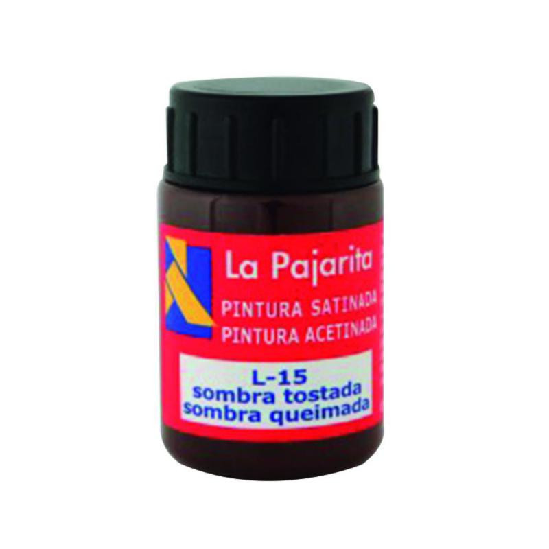 TÃ©mpera La Pajarita 35ml. Sombra Tostada