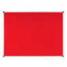 Tablero de Fieltro Bi-Office Rojo 180x120cm