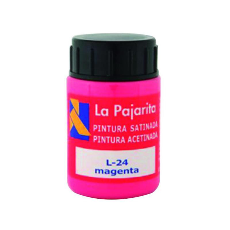 TÃ©mpera La Pajarita 35ml. Magenta