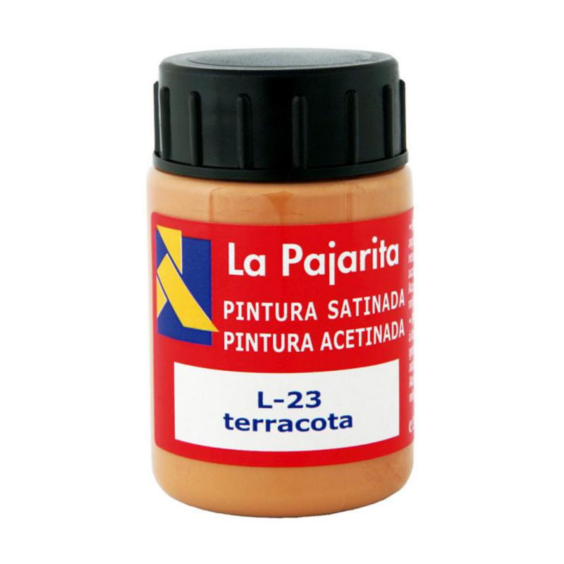 TÃ©mpera La Pajarita 35ml. Terracota