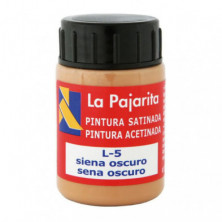 TÃ©mpera La Pajarita 35ml. Siena Oscuro