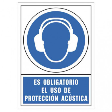 Uso obligatorio protecciÃ³n acÃºstica pictograma Sys