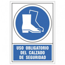 Uso obligatorio calzado seguridad pictograma Sys