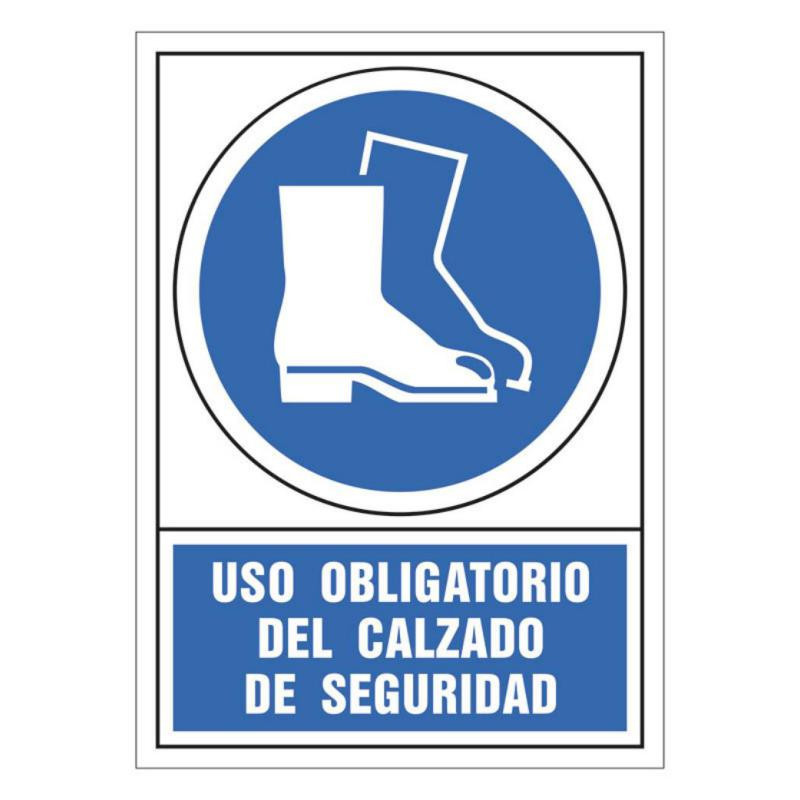 Uso obligatorio calzado seguridad pictograma Sys