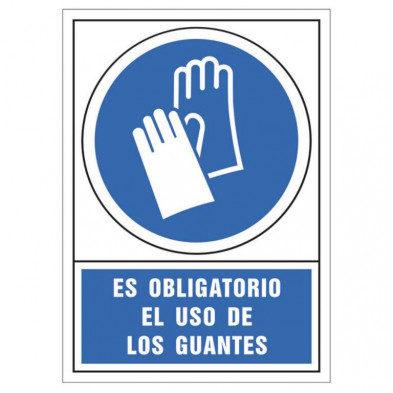 Uso obligatorio guantes pictograma Sys