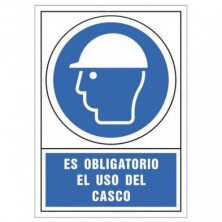 Uso obligatorio casco pictograma Sys