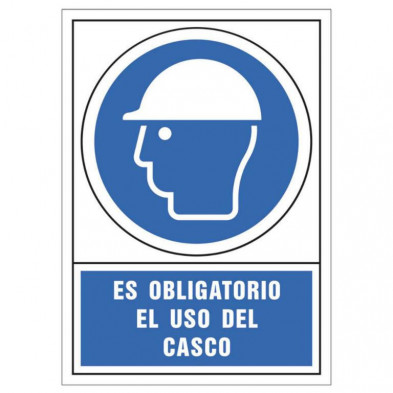 Uso obligatorio casco pictograma Sys