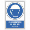 Uso obligatorio casco pictograma Sys