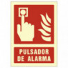 Pictograma Sys pulsador de alarma A4