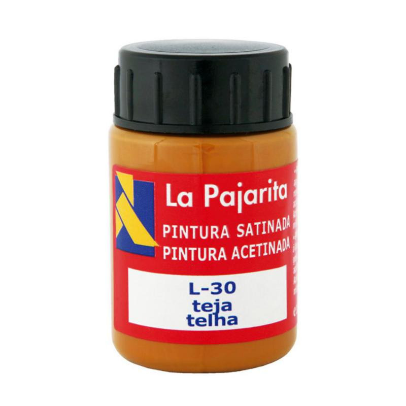 TÃ©mpera La Pajarita 35ml. Teja