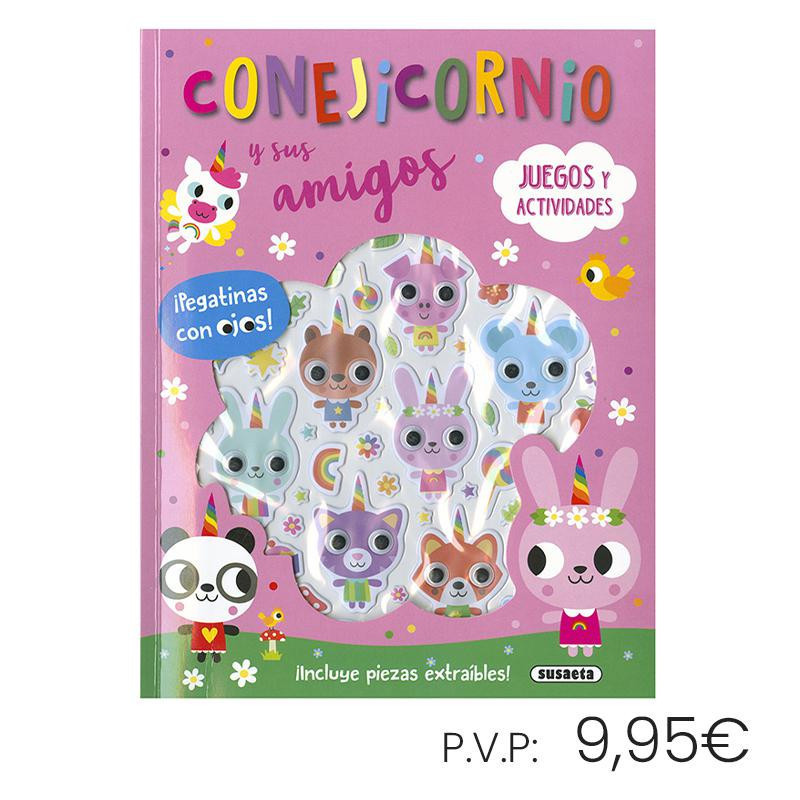 Libro Susaeta Conejicornio Pegatinas