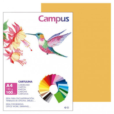 Cartulina Campus A4 Cuero 180g