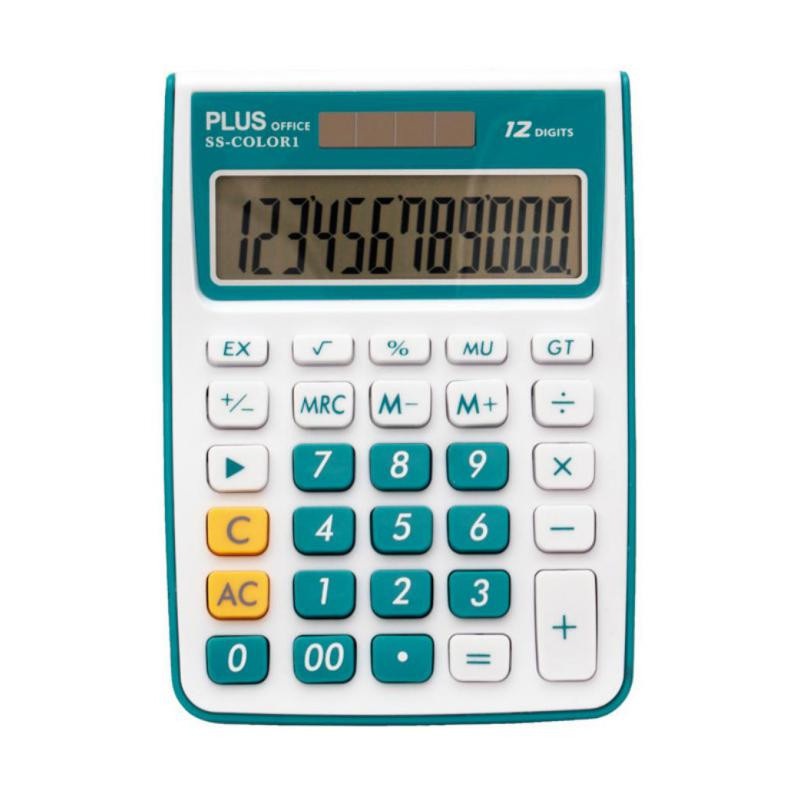 Calculadora Plus Office SS Color 1 Azul