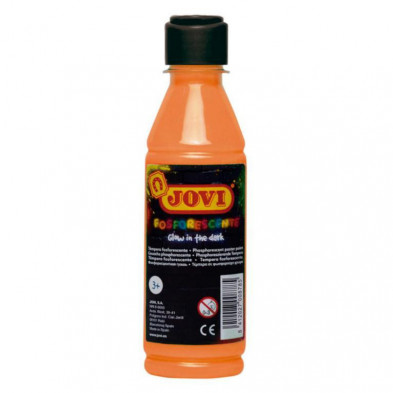 TÃ©mpera Jovi Fluoroscente 250ml. Naranja