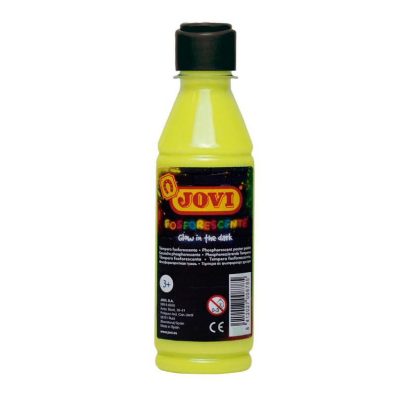 TÃ©mpera Jovi Fluoroscente 250ml. Amarillo