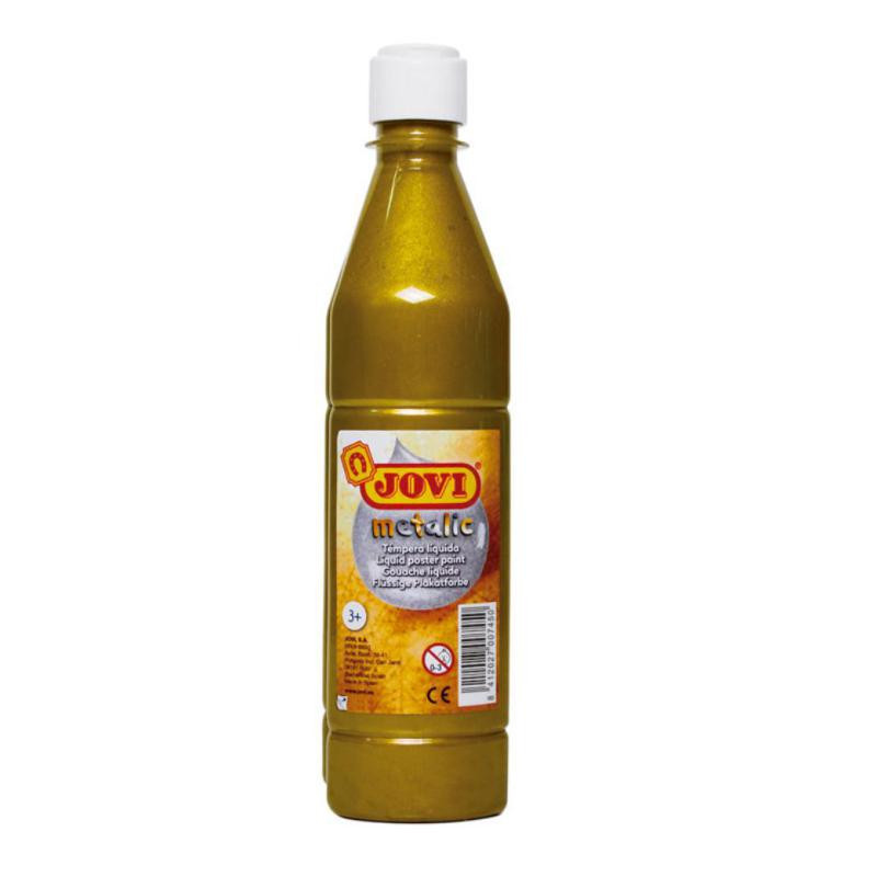 TÃ©mpera Jovi MetÃ¡lica 500 ml Oro