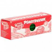 Ceras PlÃ¡sticas Bic Plastidecor Kids Verde /25 ud.