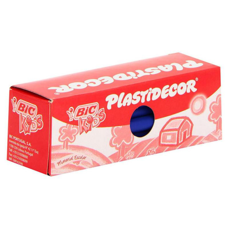 Ceras PlÃ¡sticas Bic Plastidecor Kids Azul /25 ud.