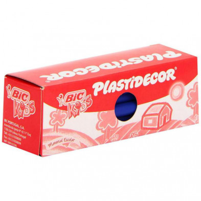 Ceras PlÃ¡sticas Bic Plastidecor Kids Azul /25 ud.