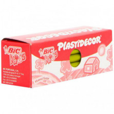 Ceras PlÃ¡sticas Bic Plastidecor Kids Amarillo /25 ud.