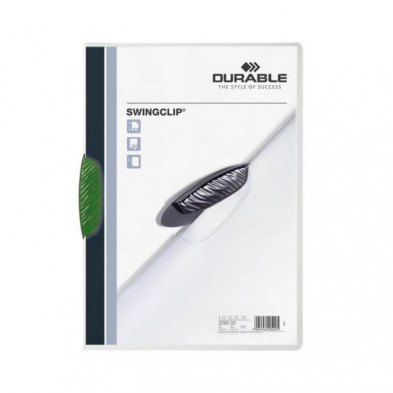 Dossier Durable A4 Swinclip 30 Hojas Verde