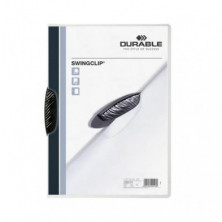 Dossier Durable A4 Swinclip 30 Hojas Negro