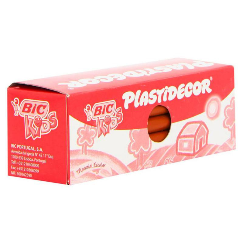 Ceras PlÃ¡sticas Bic Plastidecor Kids MarrÃ³n /25 ud.