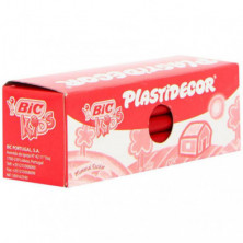 Ceras PlÃ¡sticas Bic Plastidecor Kids Rojo /25 ud.